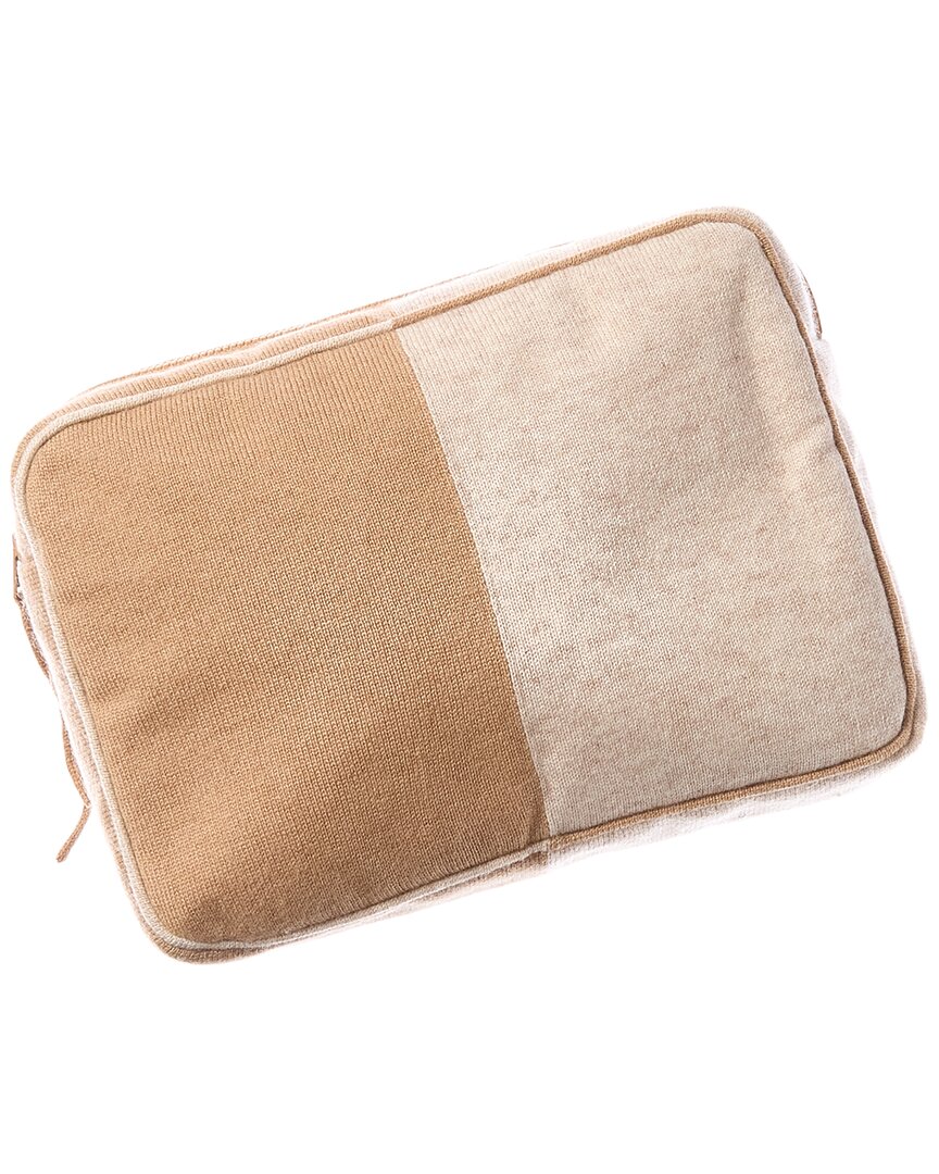 Sofia Cashmere Sofiacashmere Cashmere-blend Colorblock Travel Set