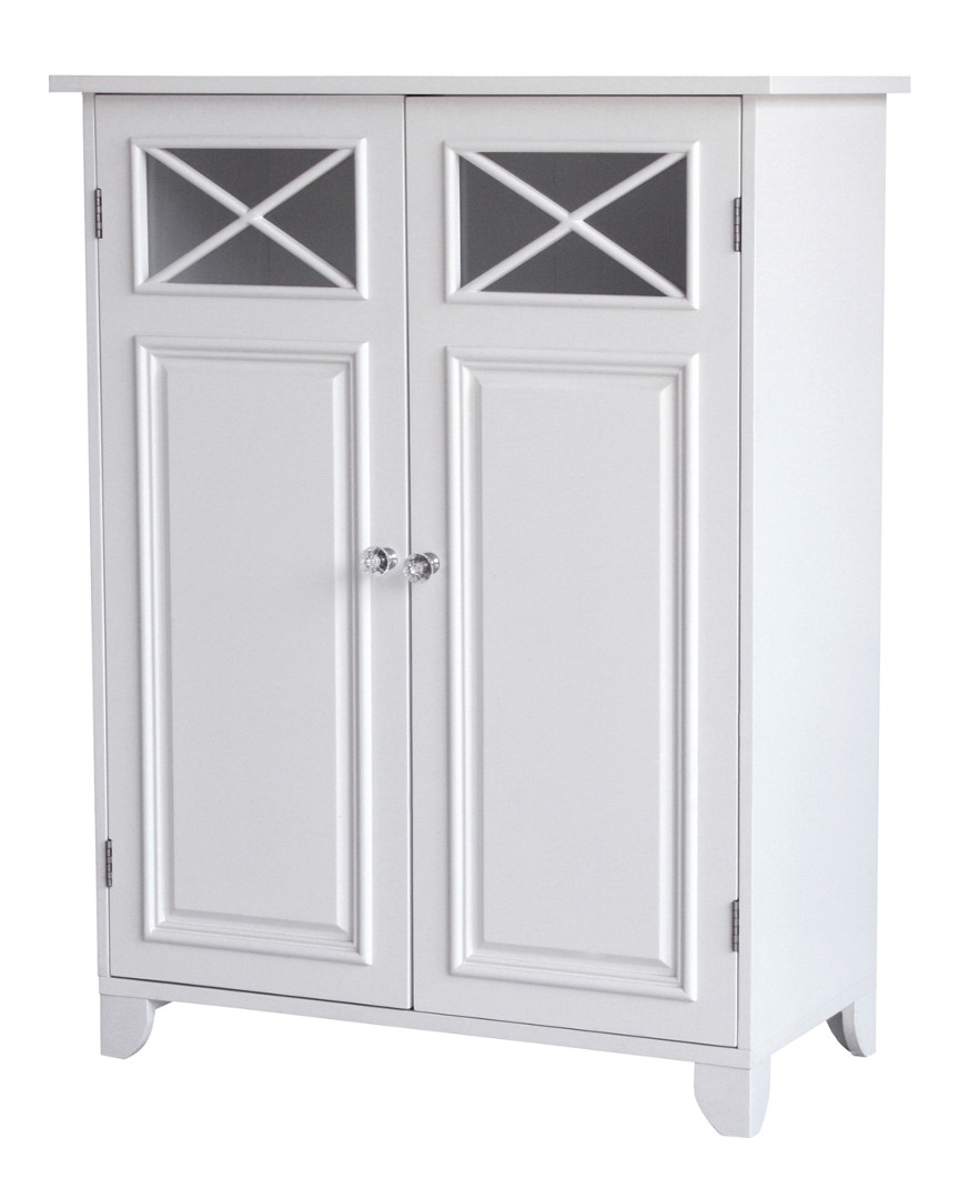Elegant Home Fashions Cottage Floor Cabinet With Two Doors