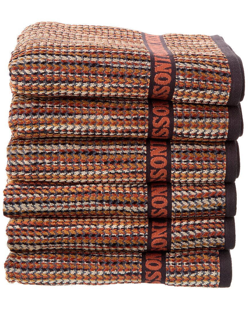 Shop Missoni Home Set Of 6 Billy Asciug-unita Bath Towels