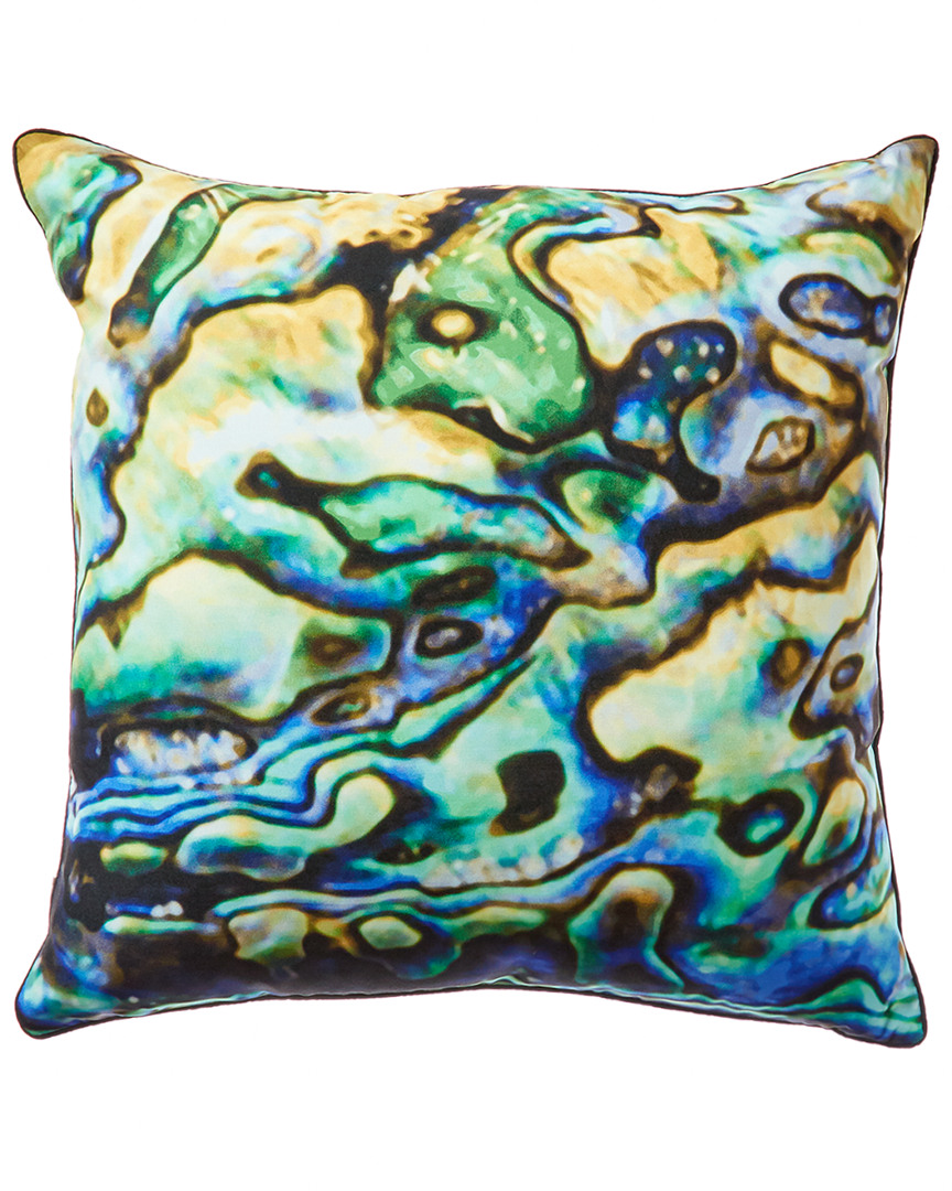 W Hotels Dnu Brand Restriction  W Scottsdale Green Abalone Pillow In Nocolor