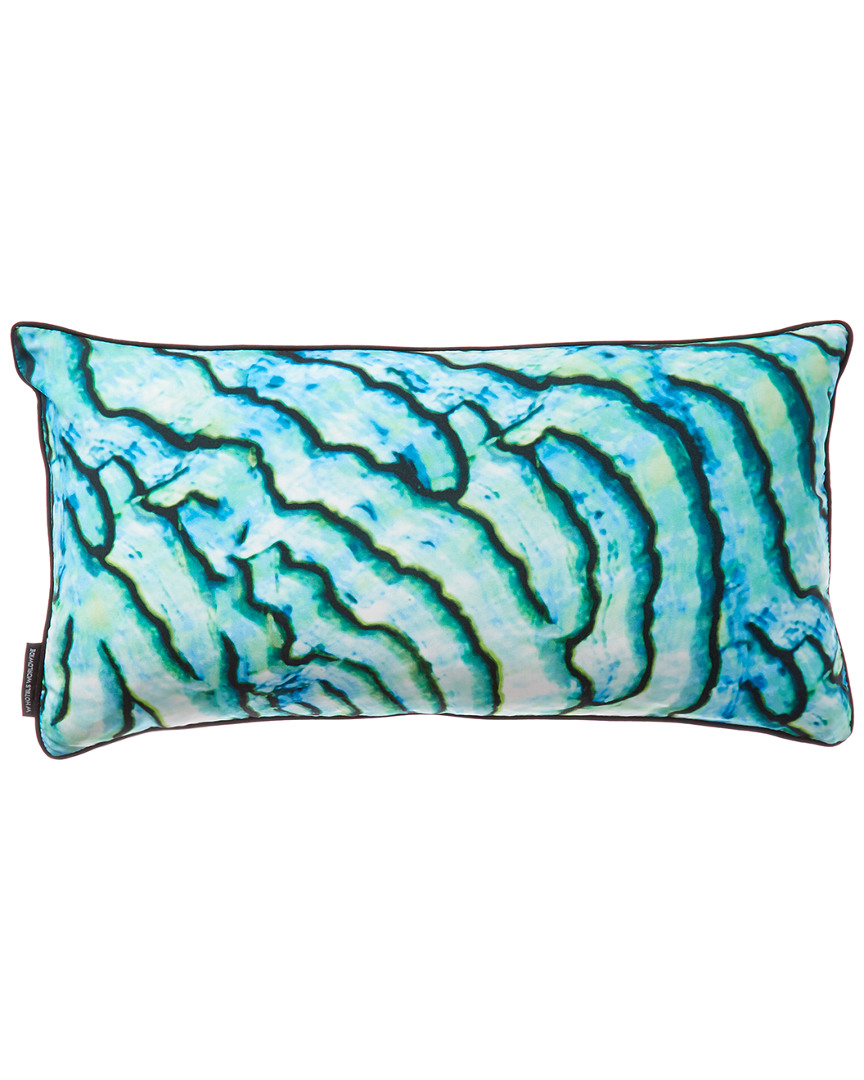 W Hotels Dnu Brand Restriction  W Scottsdale Turquoise Abalone Pillow In Nocolor