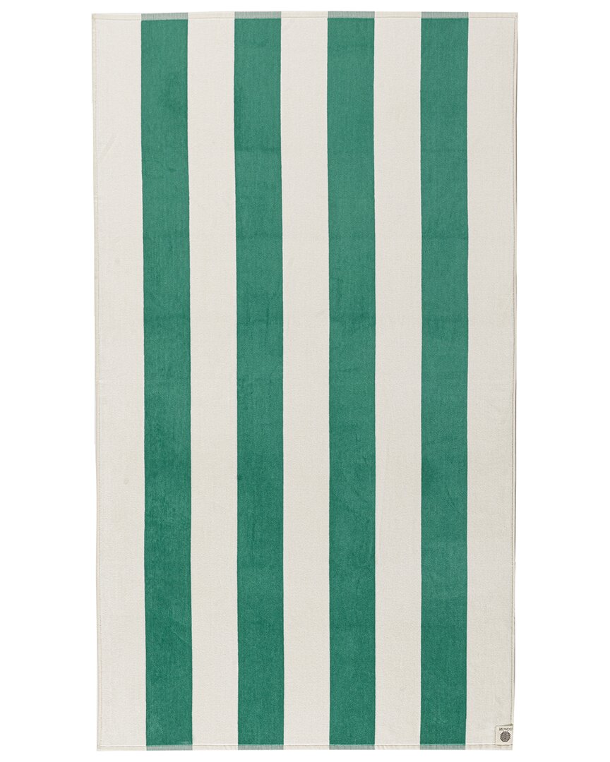 Belle Epoque Beach Towel In Green