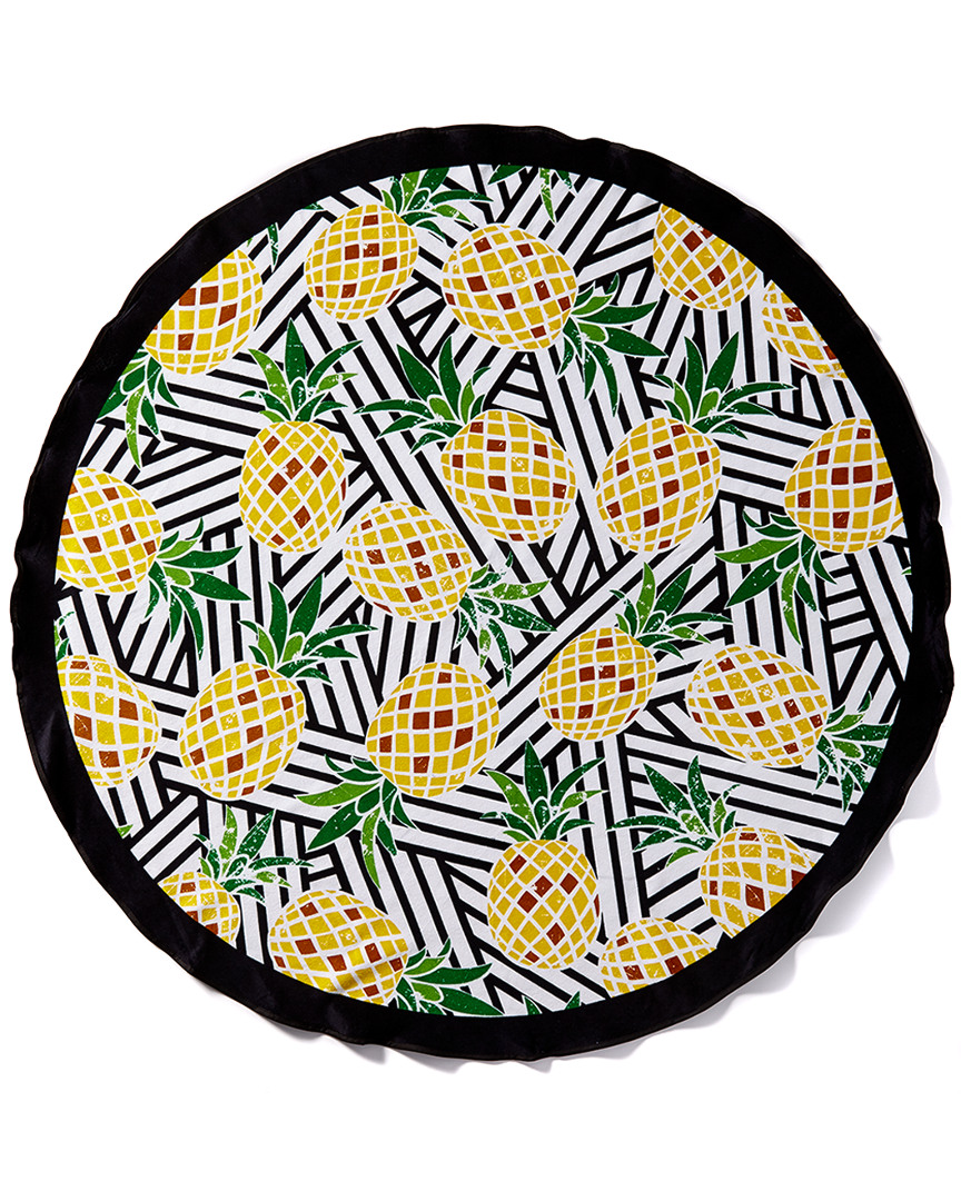 Dohler 63in Round Velour Beach Towel