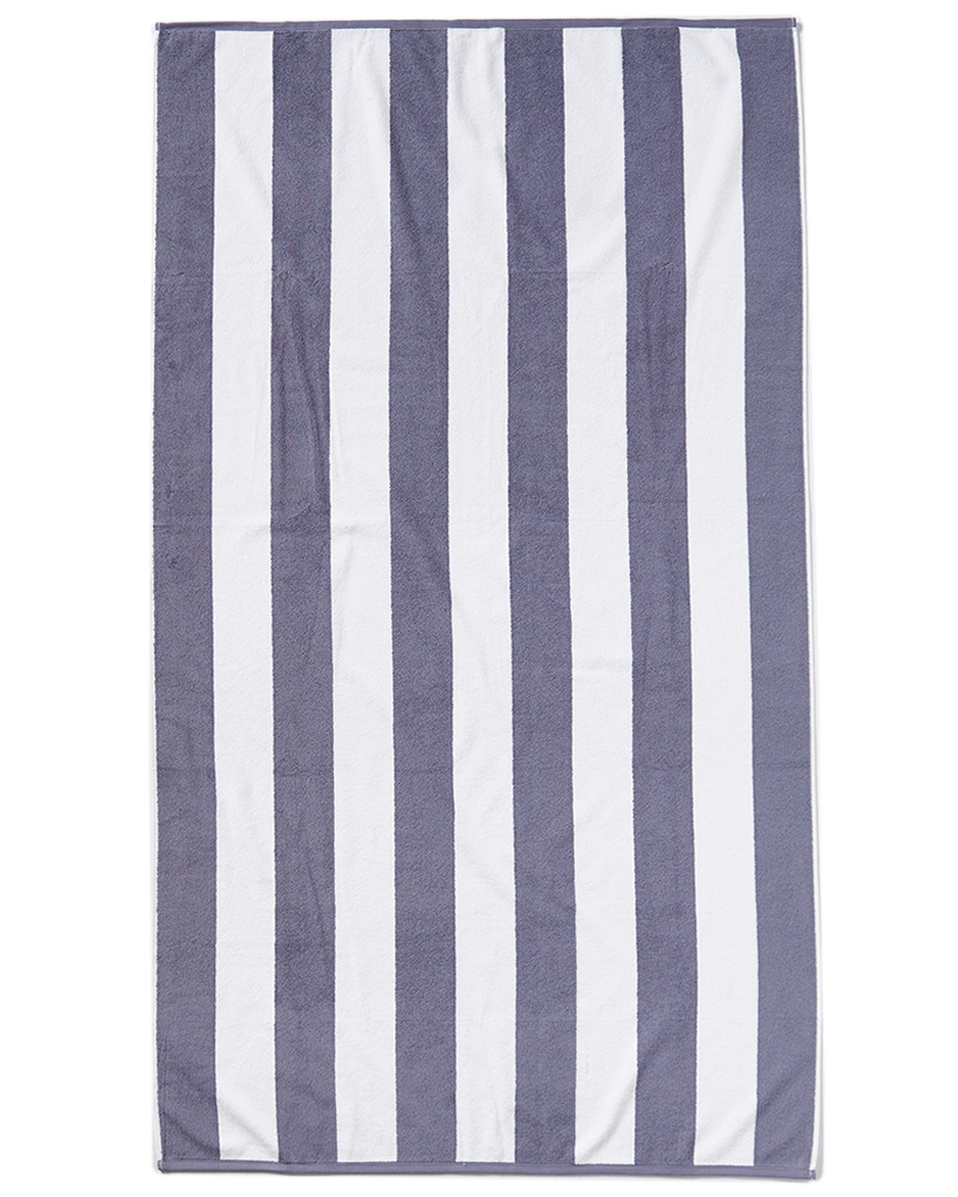 Dohler Marine Stripes Loop Terry Pool Towel