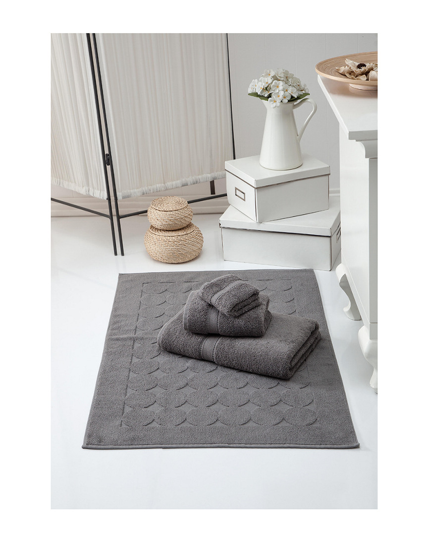 Ozan Premium Home Legend 4pc Towel In Grey