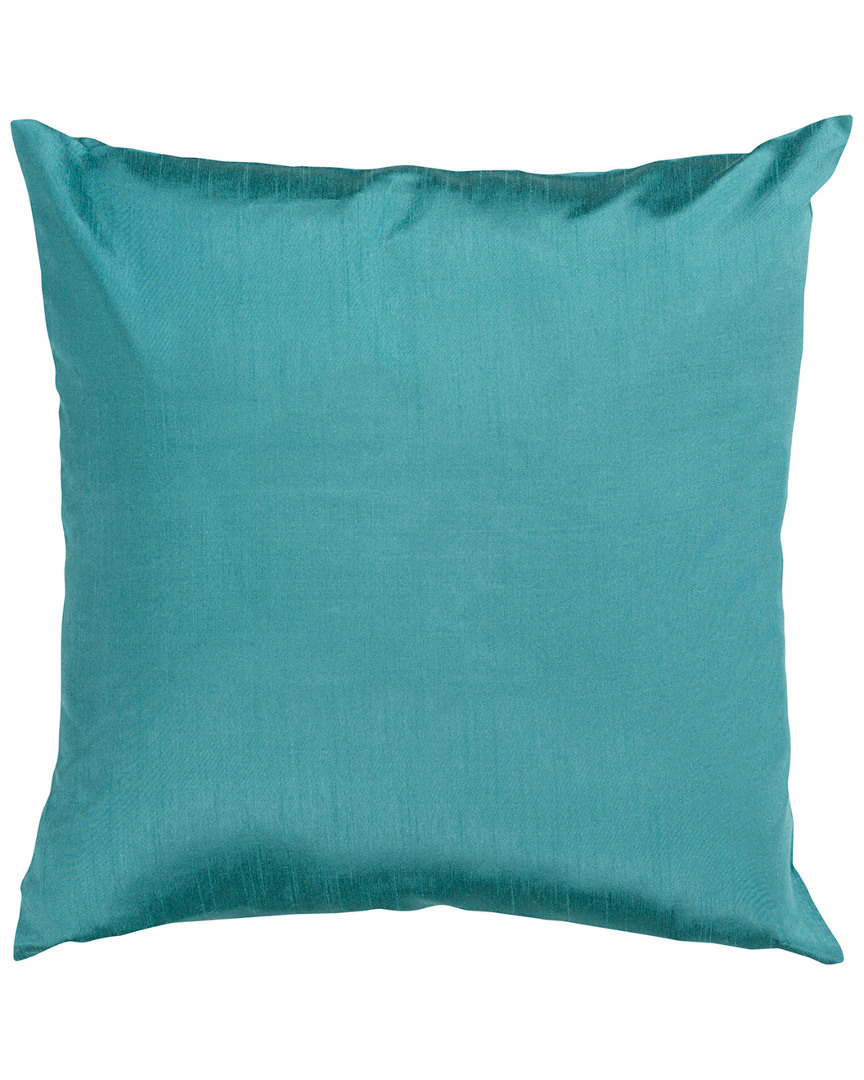 Surya Solid Luxe Throw Pillow