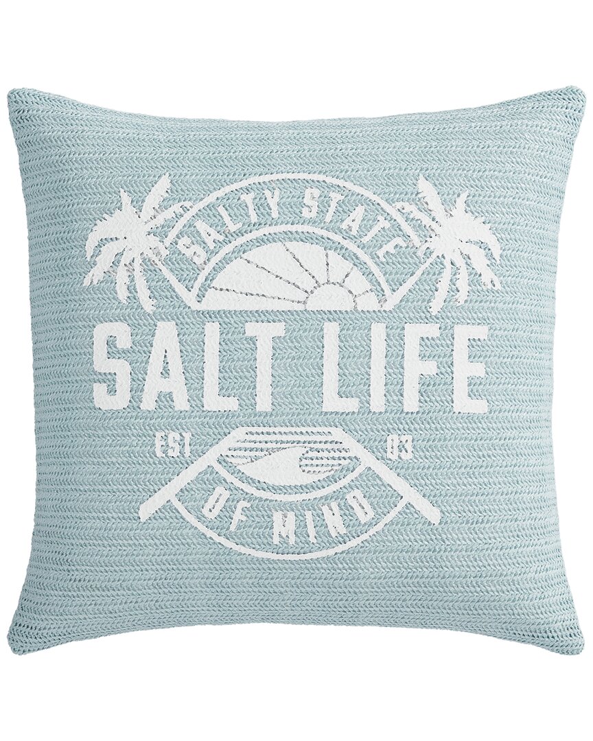 Salt Life Raffia Decorative Throw Pillow