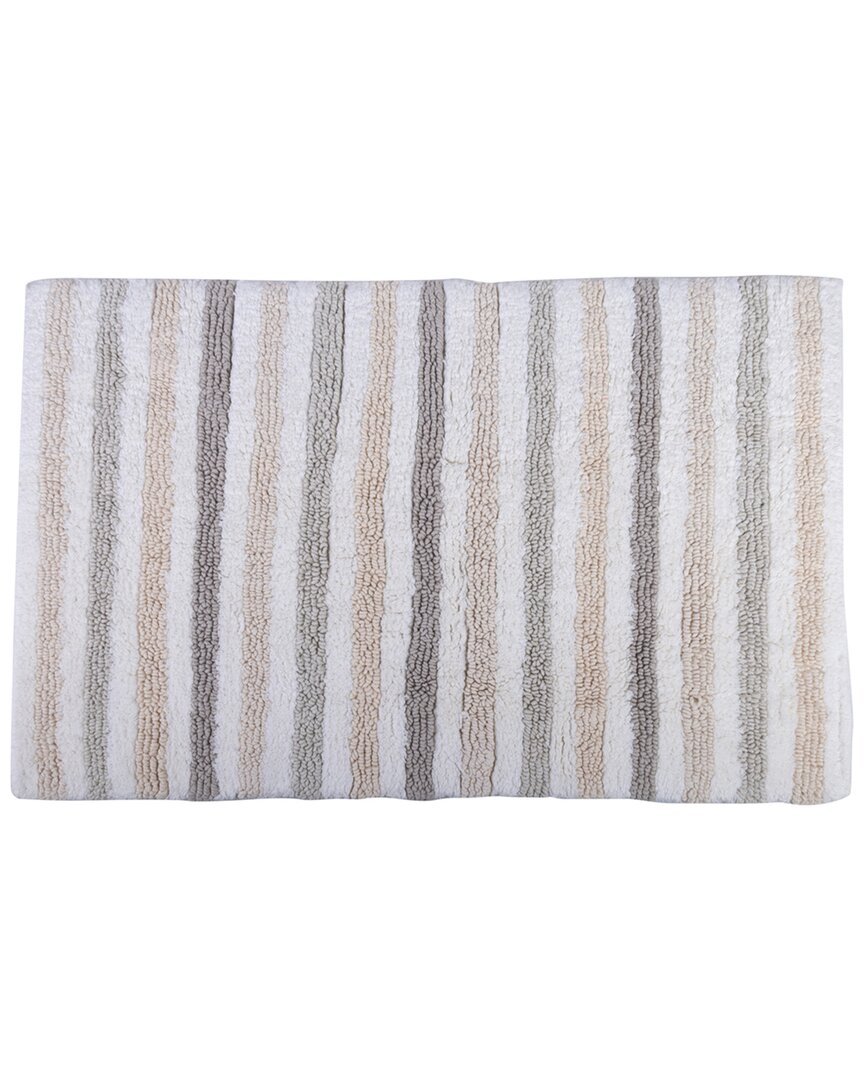 Moda At Home Field Stripe Reversible Bath Mat