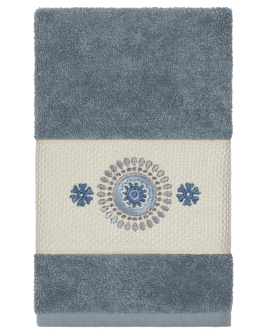 Linum Home Textiles Isabelle Turkish Cotton Embellished Hand Towel