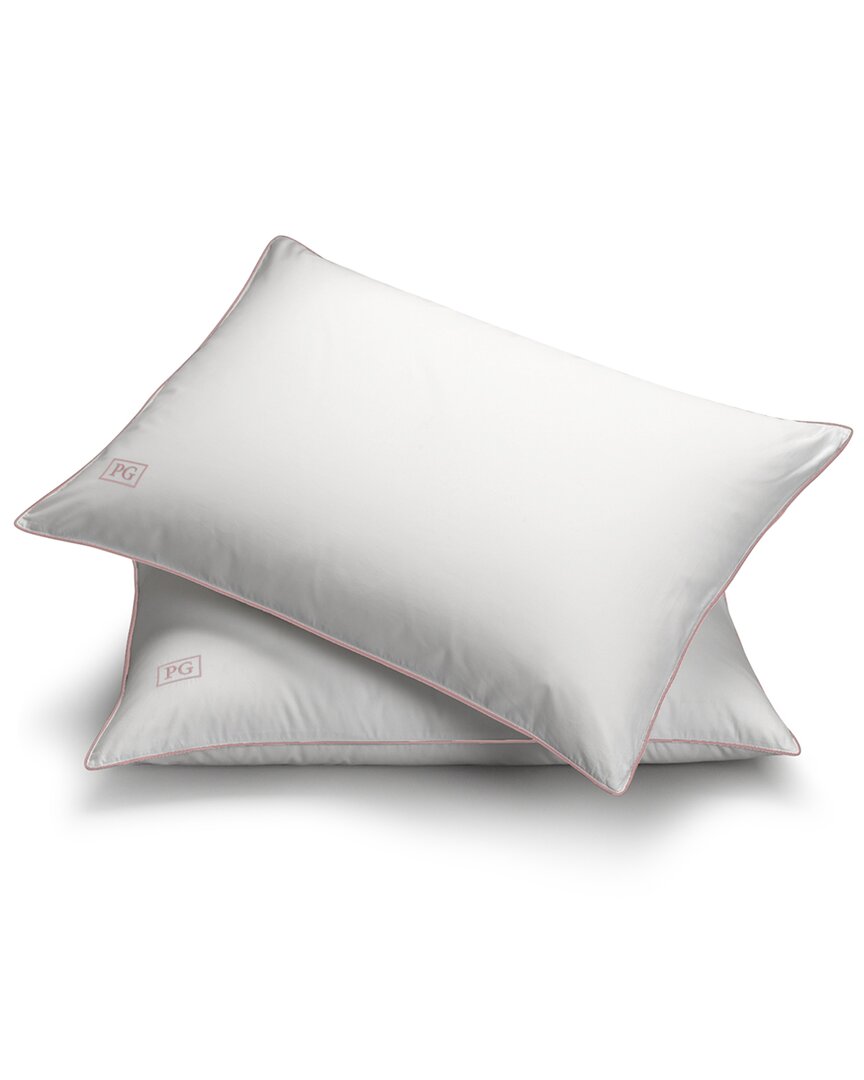 Pillow Gal White Goose Down Soft Density Stomach Sleeper Pillow With 100% Certified Rds Down