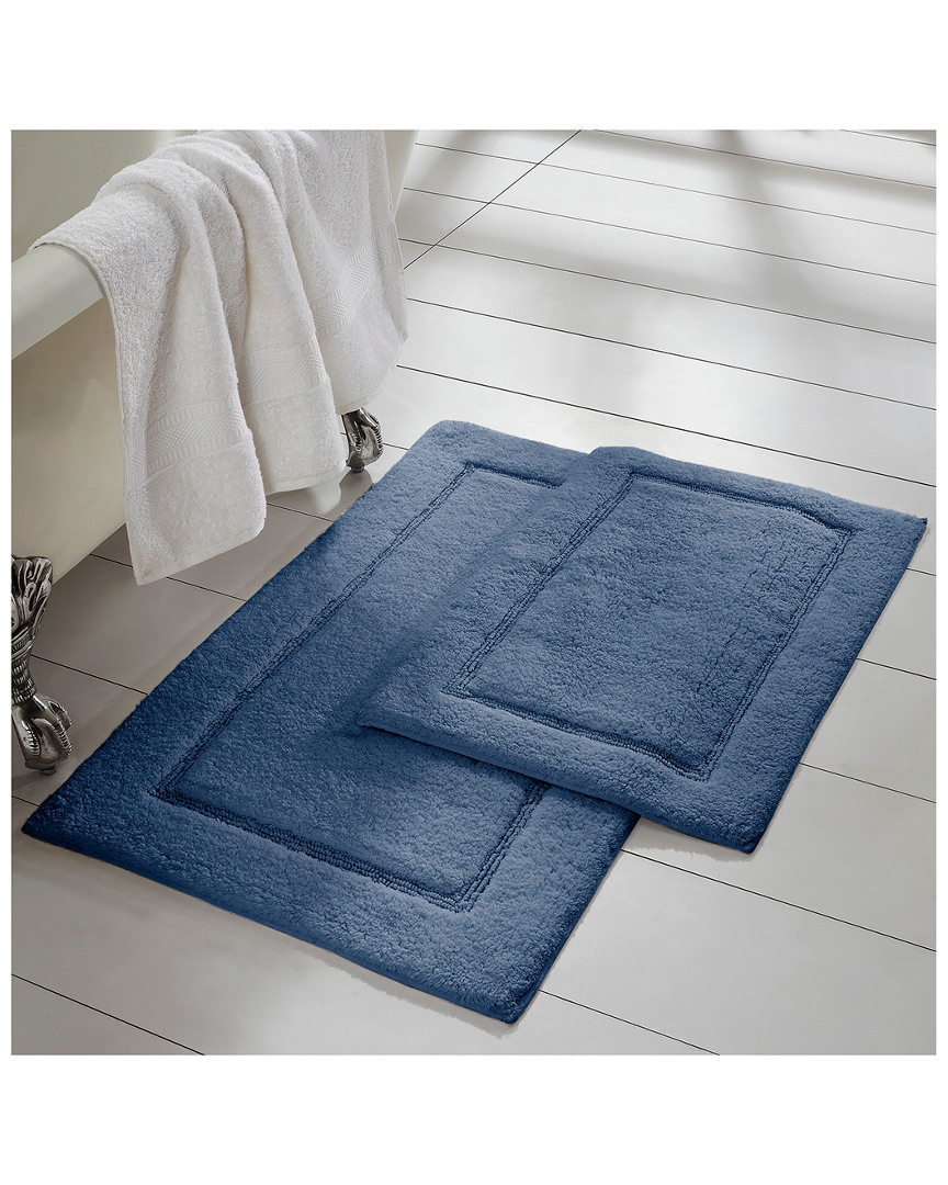 Shop Modern Threads Solid Loop With Non-slip Backing Bath Mat Set
