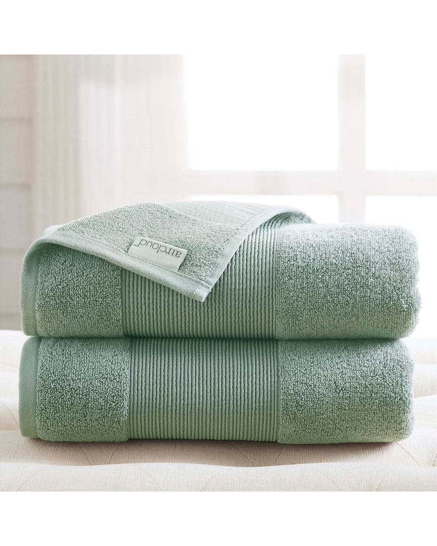 Modern Threads Air Cloud 2-pack Oversized Bath Sheet