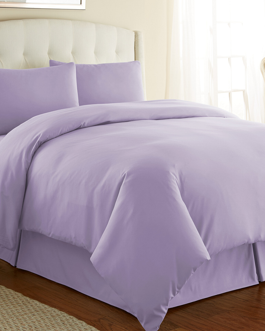South Shore Linens Ultra Soft And Comfortable Essential Duvet Cover Set In Purple