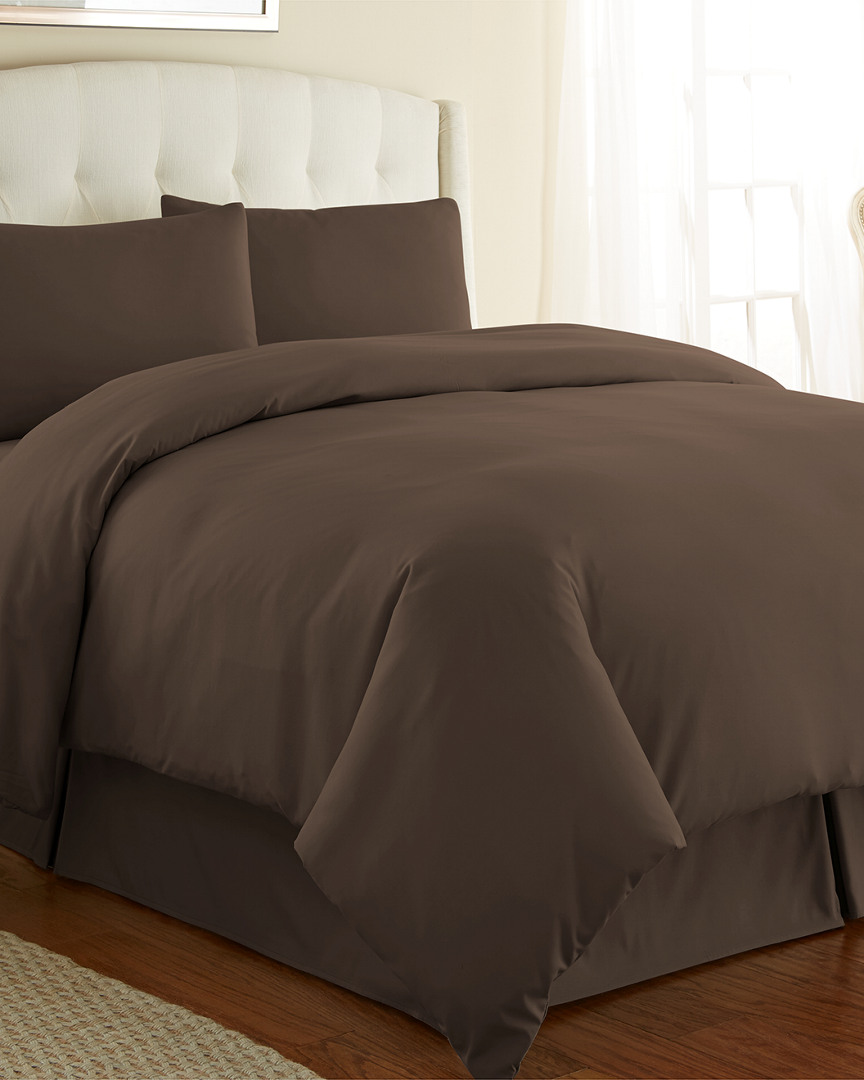 SOUTH SHORE LINENS SOUTH SHORE LINENS PRETTY OVERSIZED EASY CARE DUVET COVER SET
