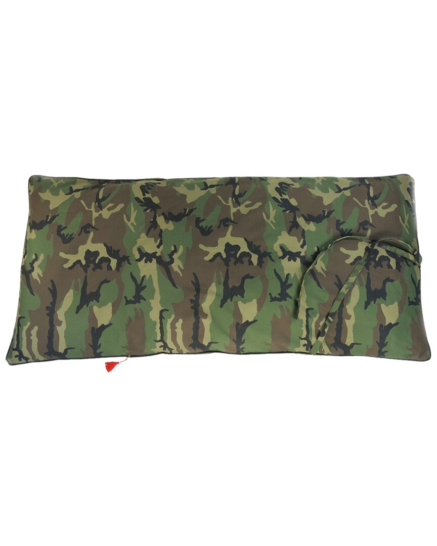 Hedgehouse Camo 2pc Throwbed & Cover Set In Green