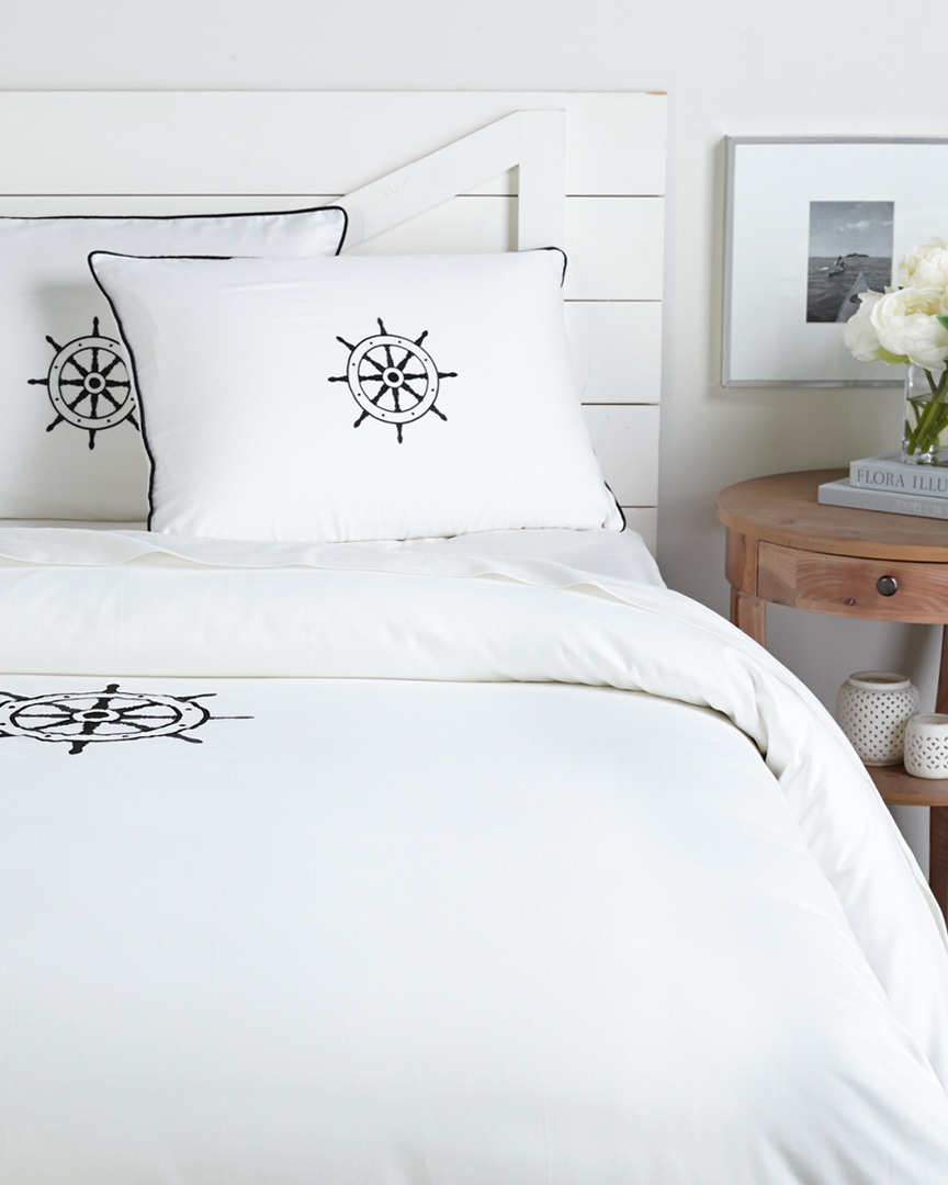 Montague & Capulet Yacht Club Duvet Collection In Black