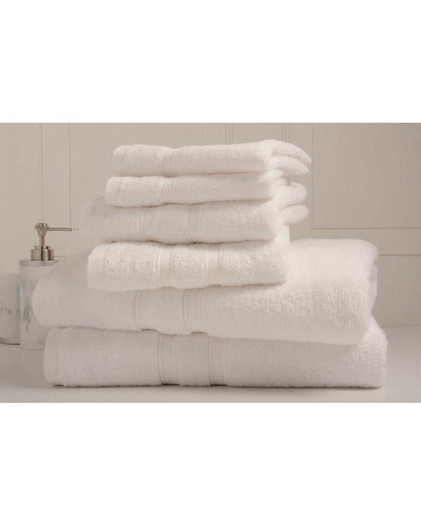 Bibb Home Zero Twist Cotton Towel Set