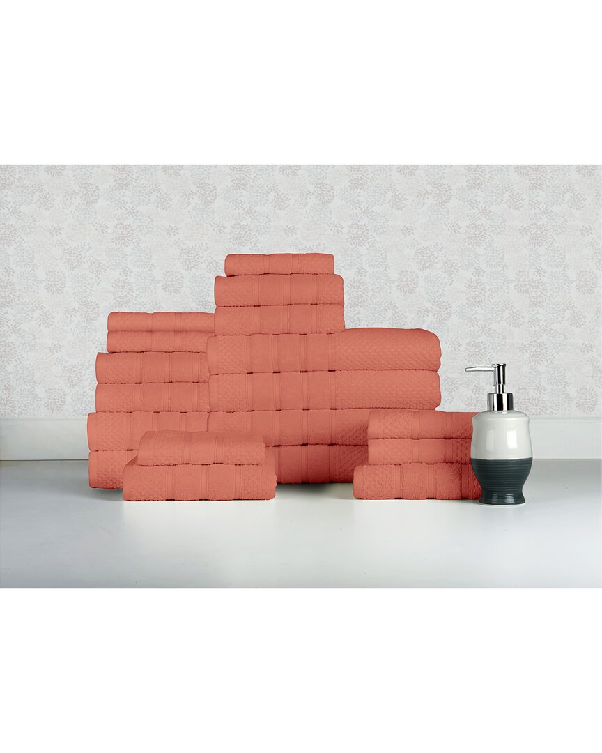 Bibb Home 18pc Egyptian Cotton Towel Set