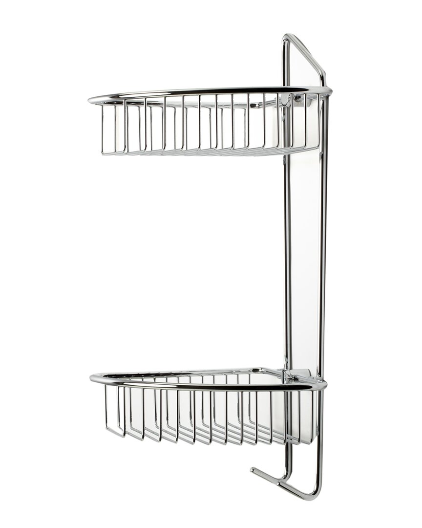 Shop Alfi Corner Mounted Double Basket Shower Shelf