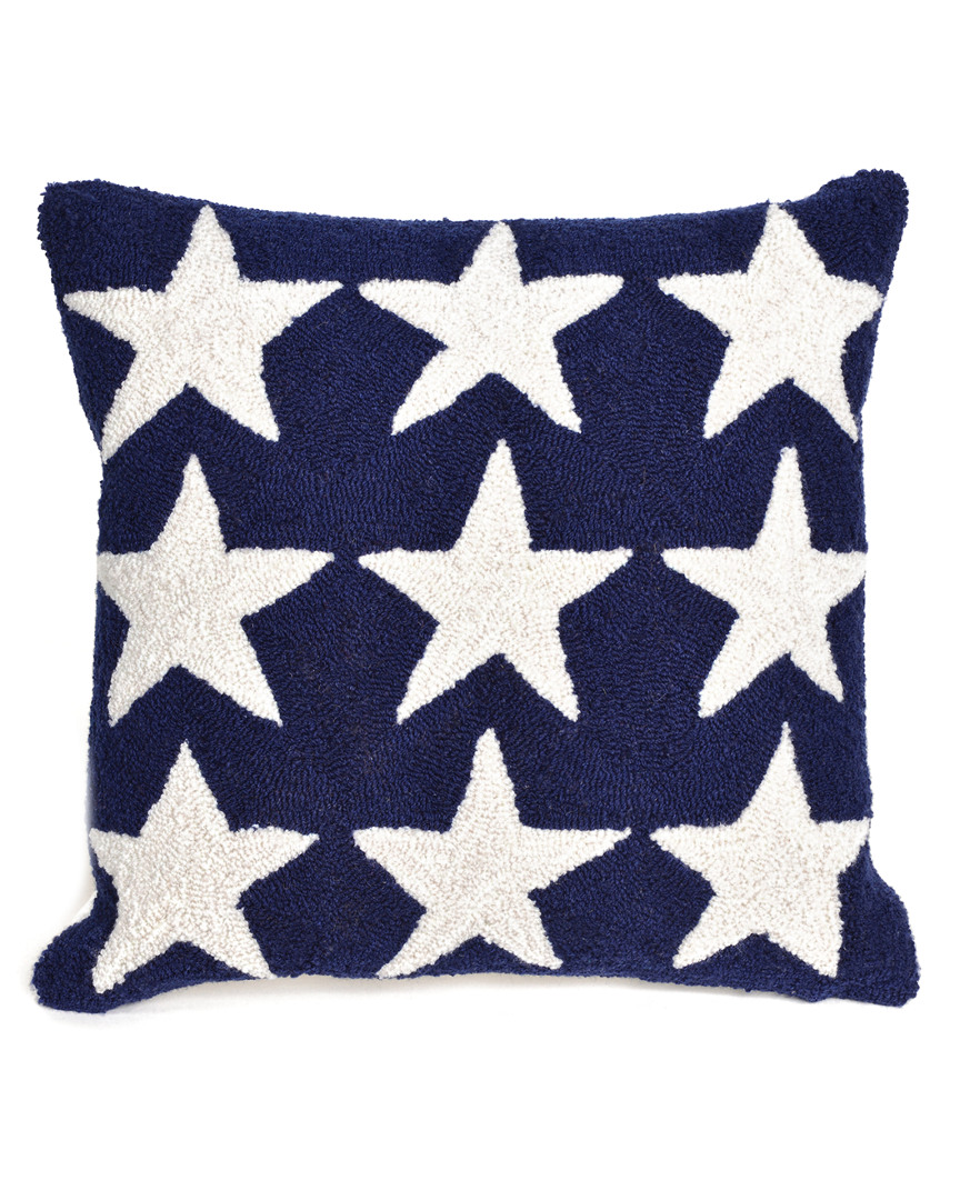 Liora Manne Frontporch Stars Indoor/outdoor Pillow