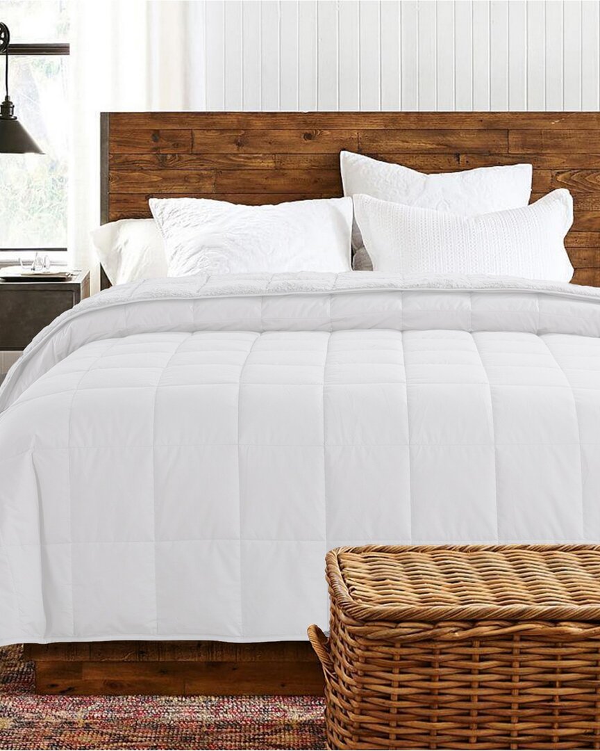 St. James Home Cozy Down Reversible Comforter In White