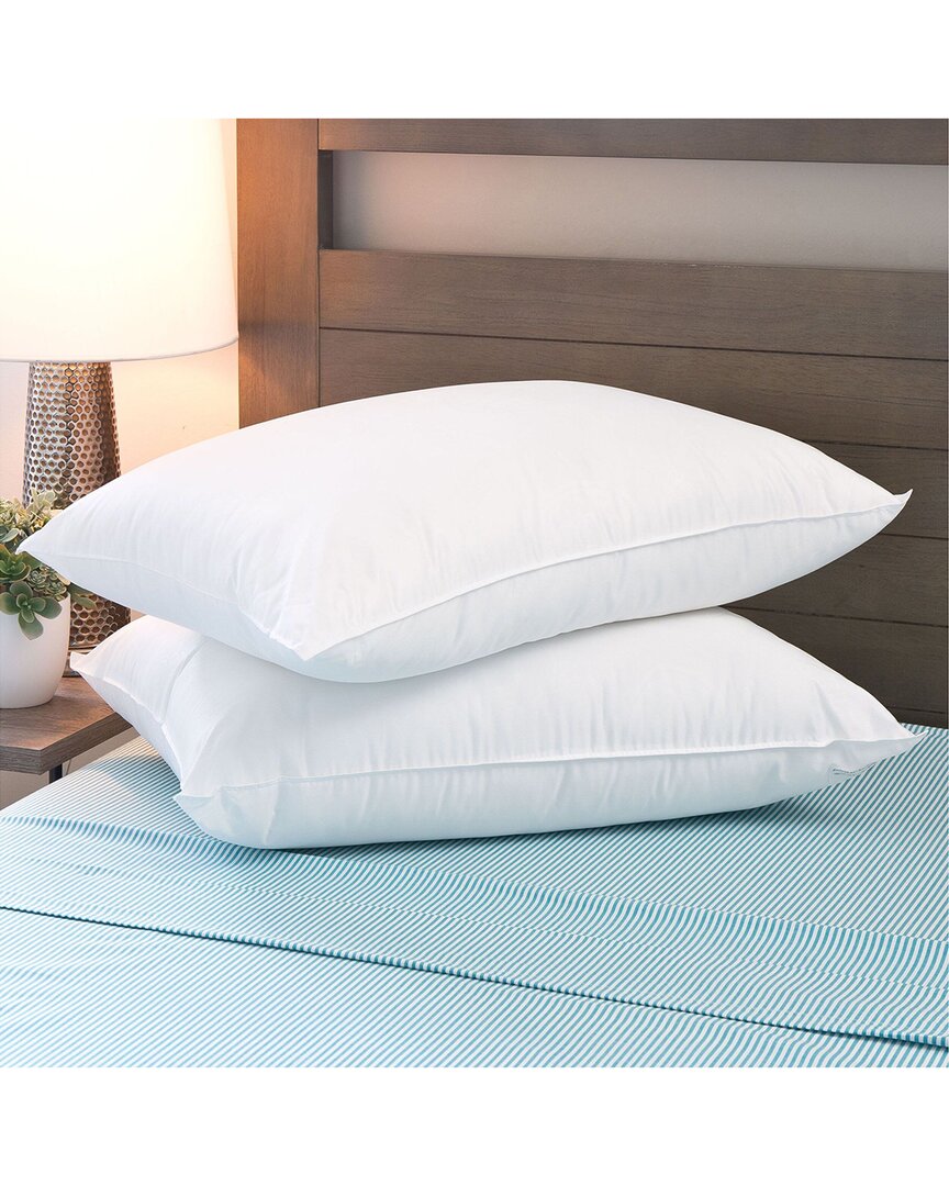ALLIED HOME ALLIED HOME SET OF TWO 120GSM MICRONONE HYPOALLERGENIC PILLOWS