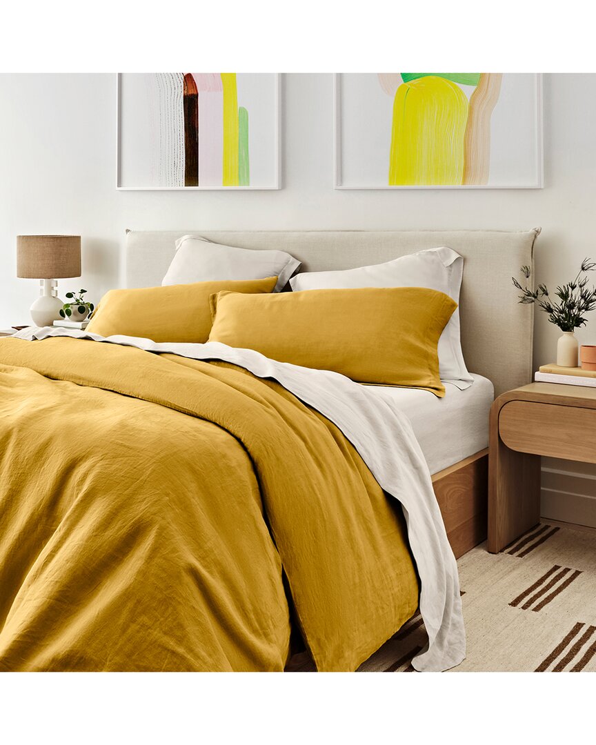 Rebecca Minkoff Soft Linen-blend 3pc Duvet Cover Set