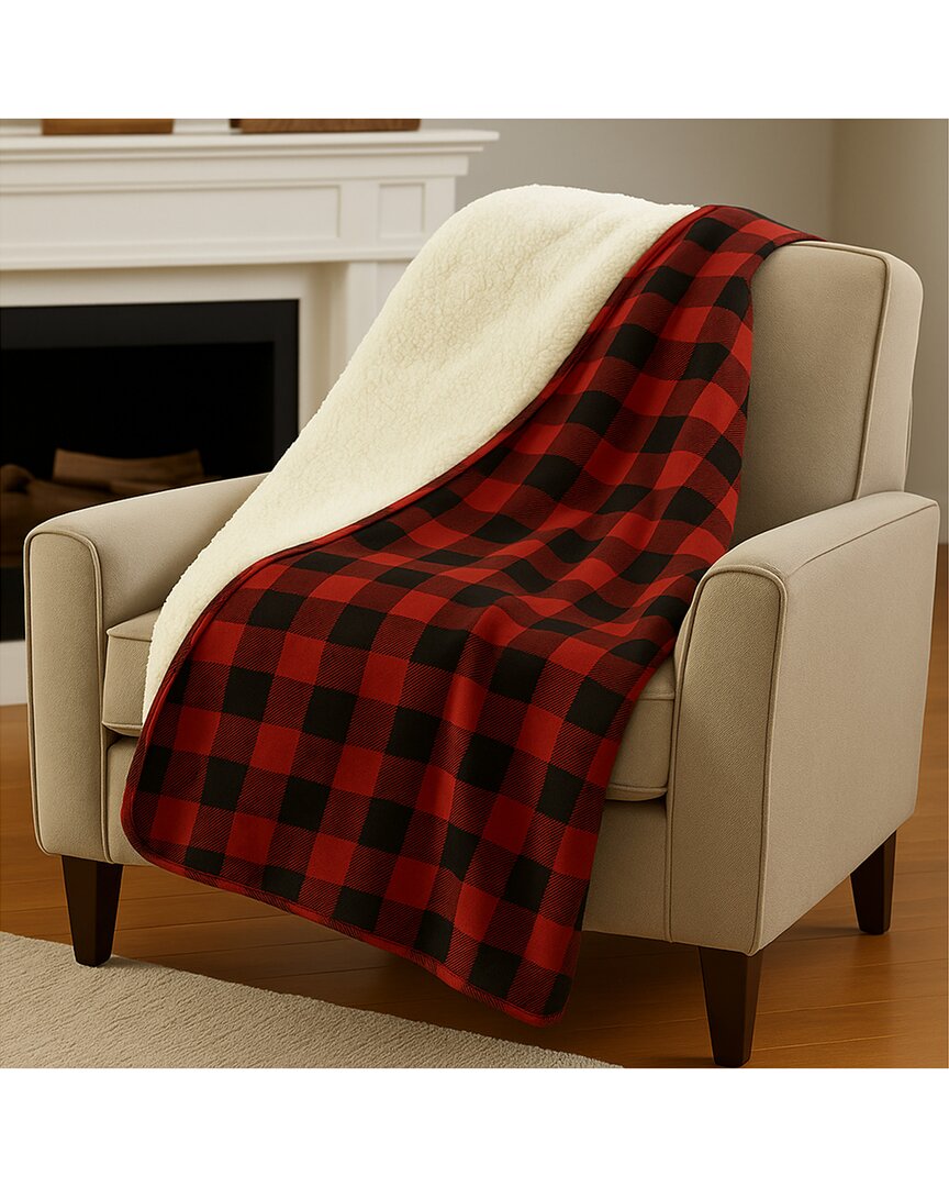 Blanquil Ella Jayne 15lbs Weighted Anti-anxiety Blanket In Red