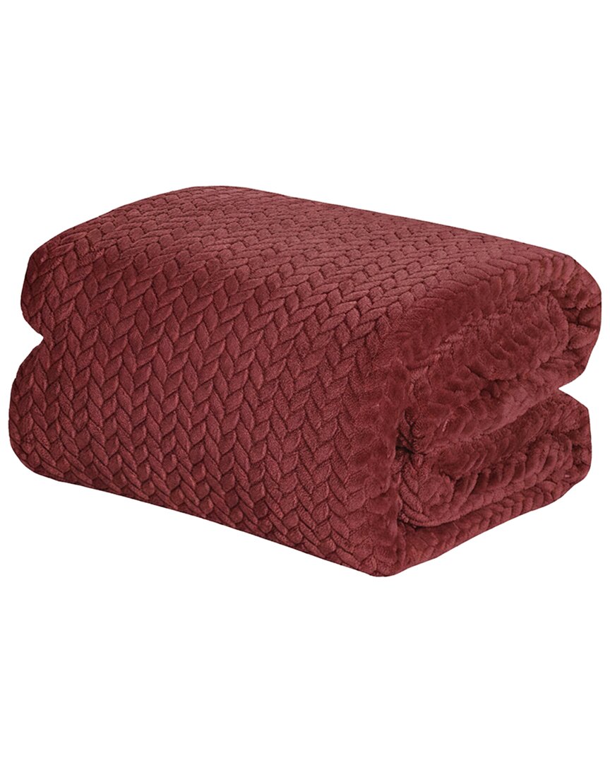 Luxury Home Chevron Braided All-season Blanket