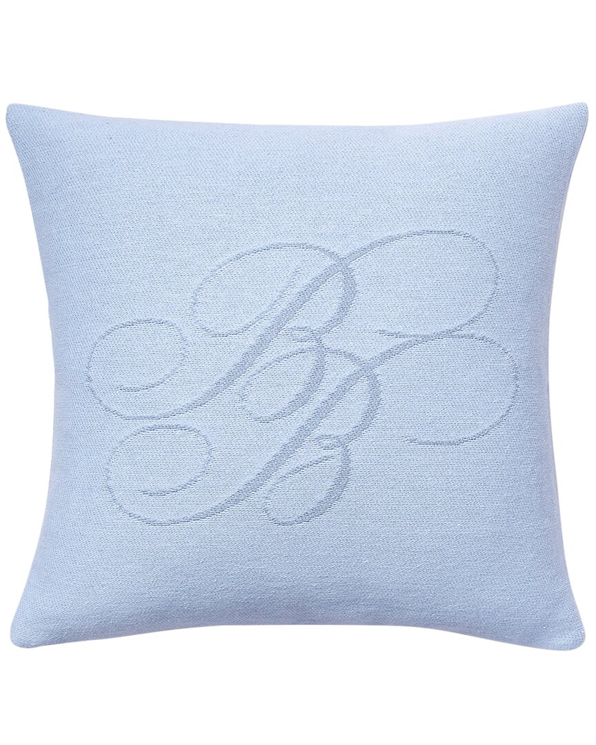 Brooks Brothers Chambray Decorative Cotton Pillow