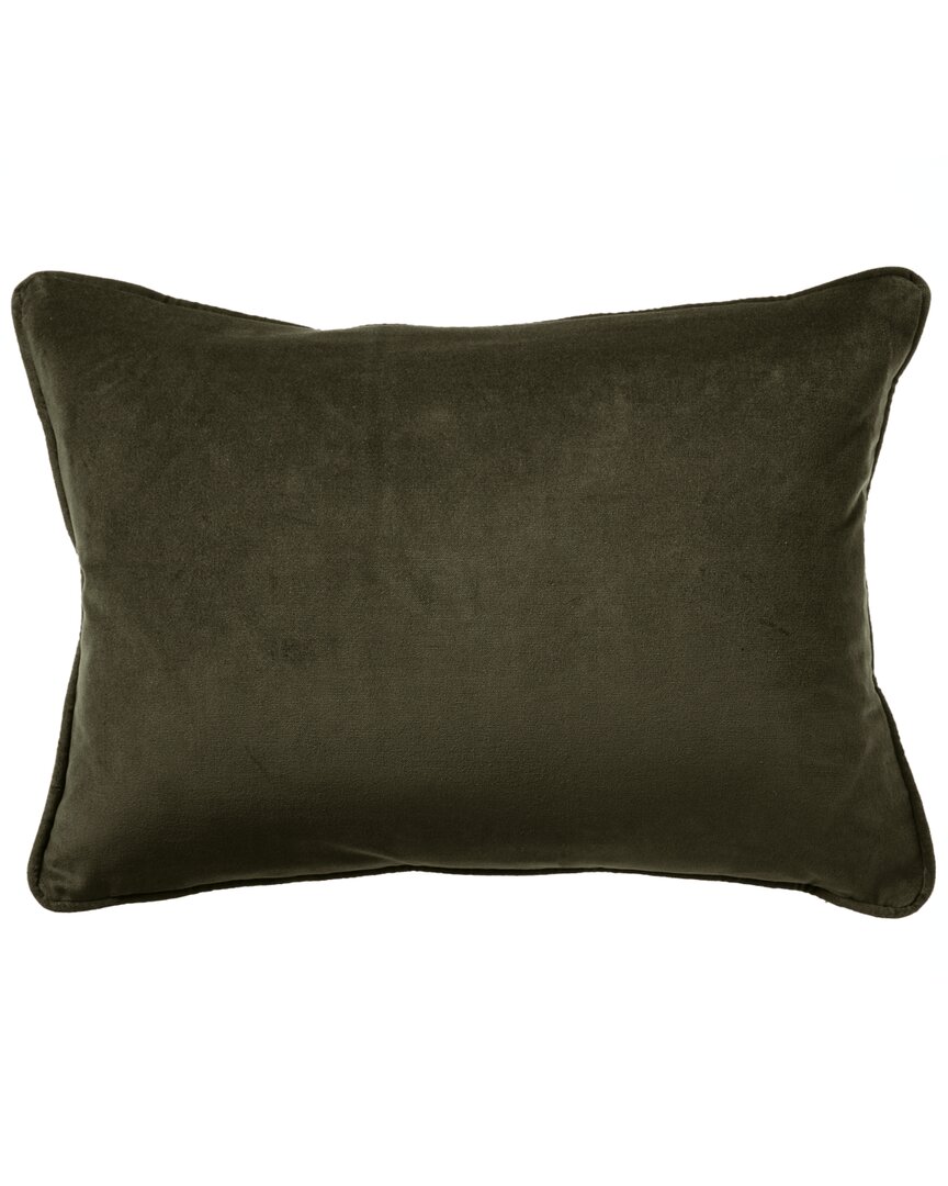 Montague & Capulet Cotton Velvet Lumbar Pillow