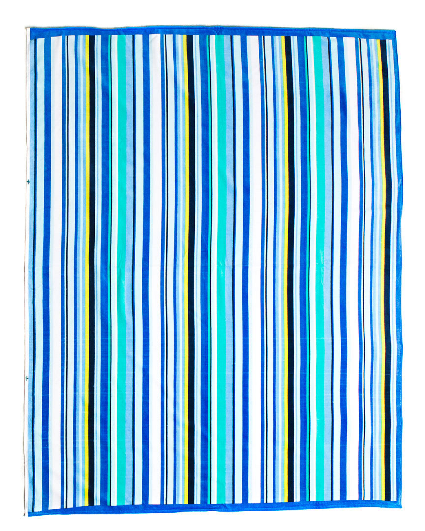 Image of Dohler Sun Stripe Beach Towel for