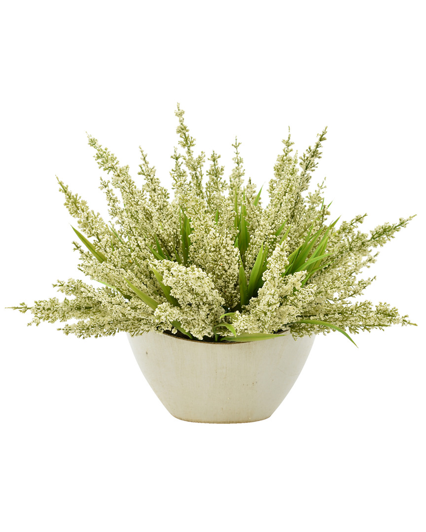 Creative Displays White Heather Floral Arrangement
