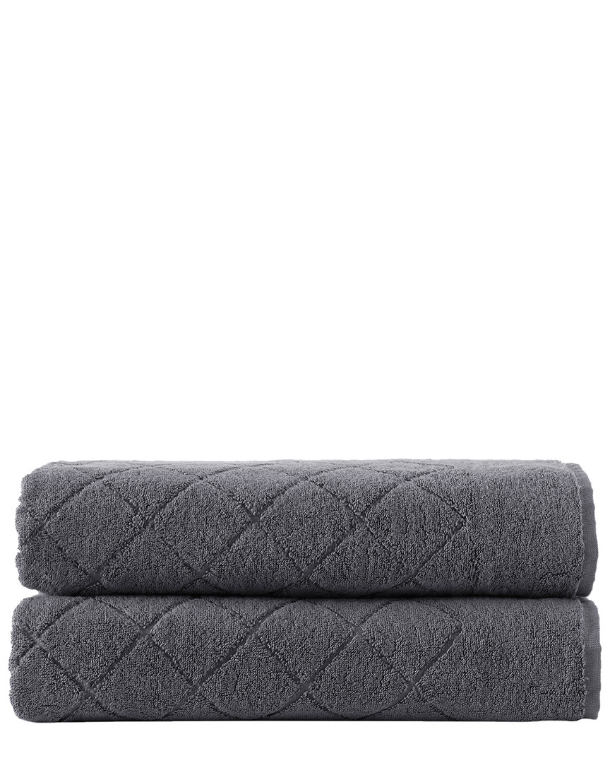 Enchante Home Set Of 2 Gracious Bath Towels