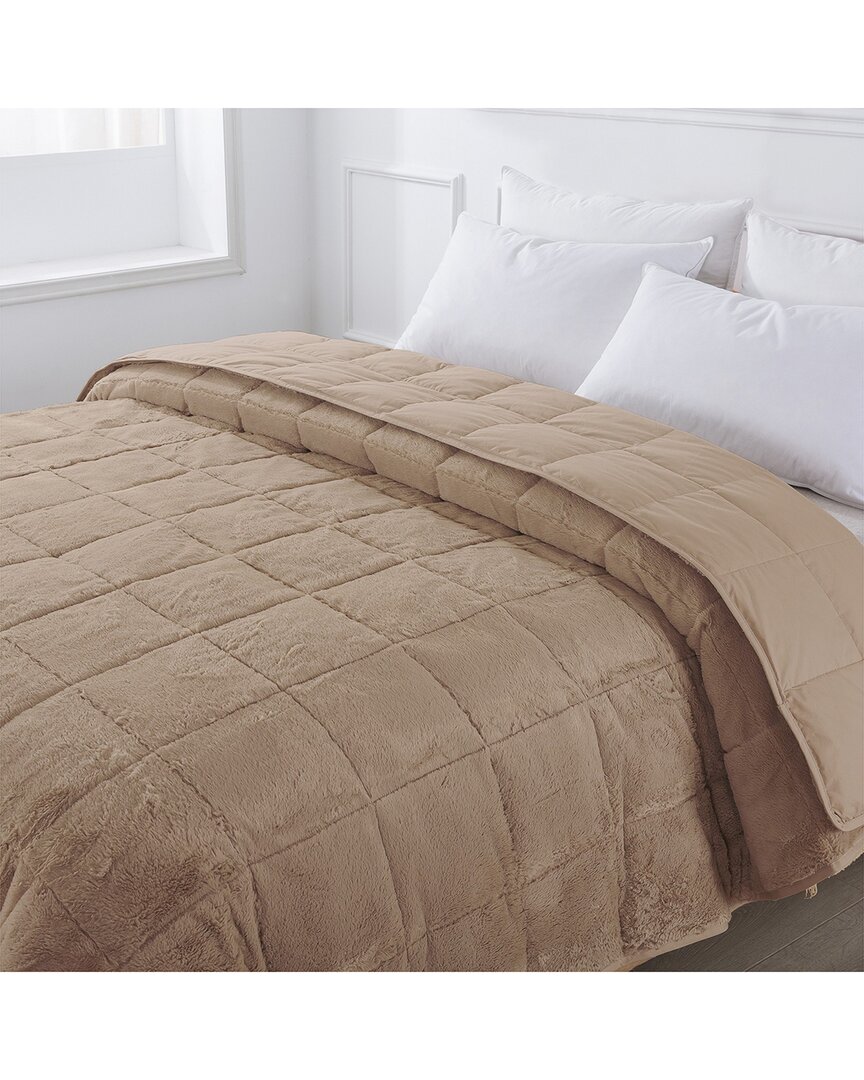 St. James Home Cozy Down Alternative Reversible Blanket