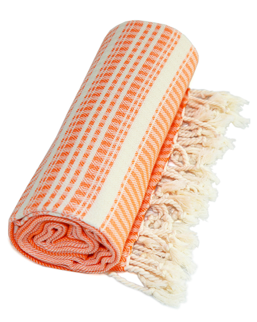 Image of Linum Home Textiles Luxe Herringbone Pestemal Beach Towel