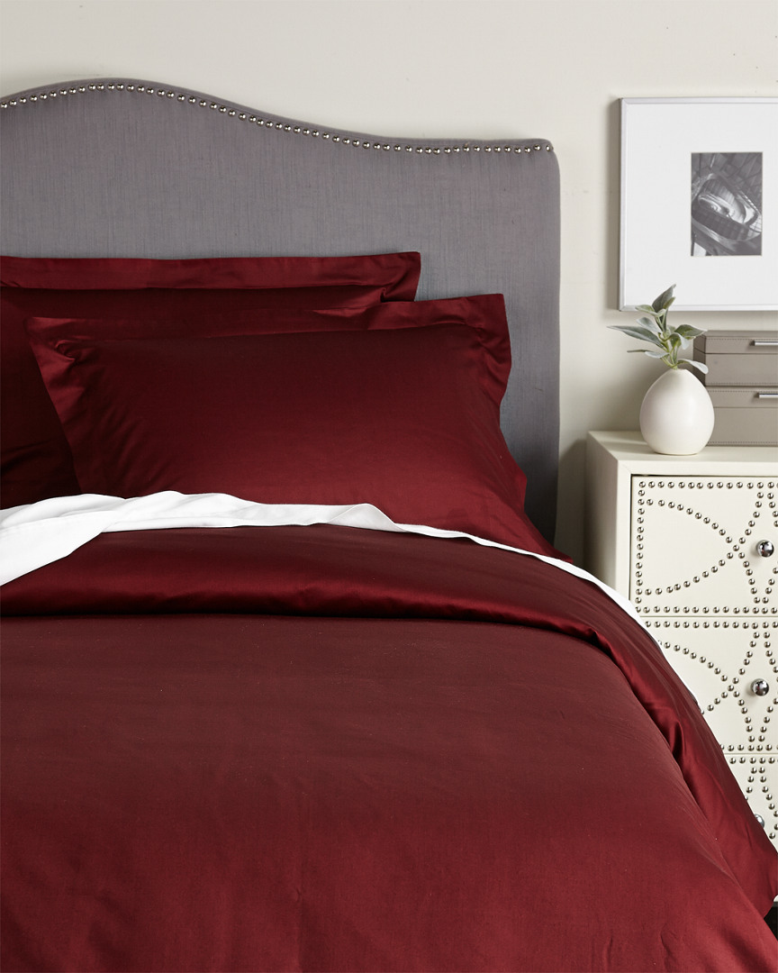 Superior 300 Thread Count Solid Duvet Cover Set