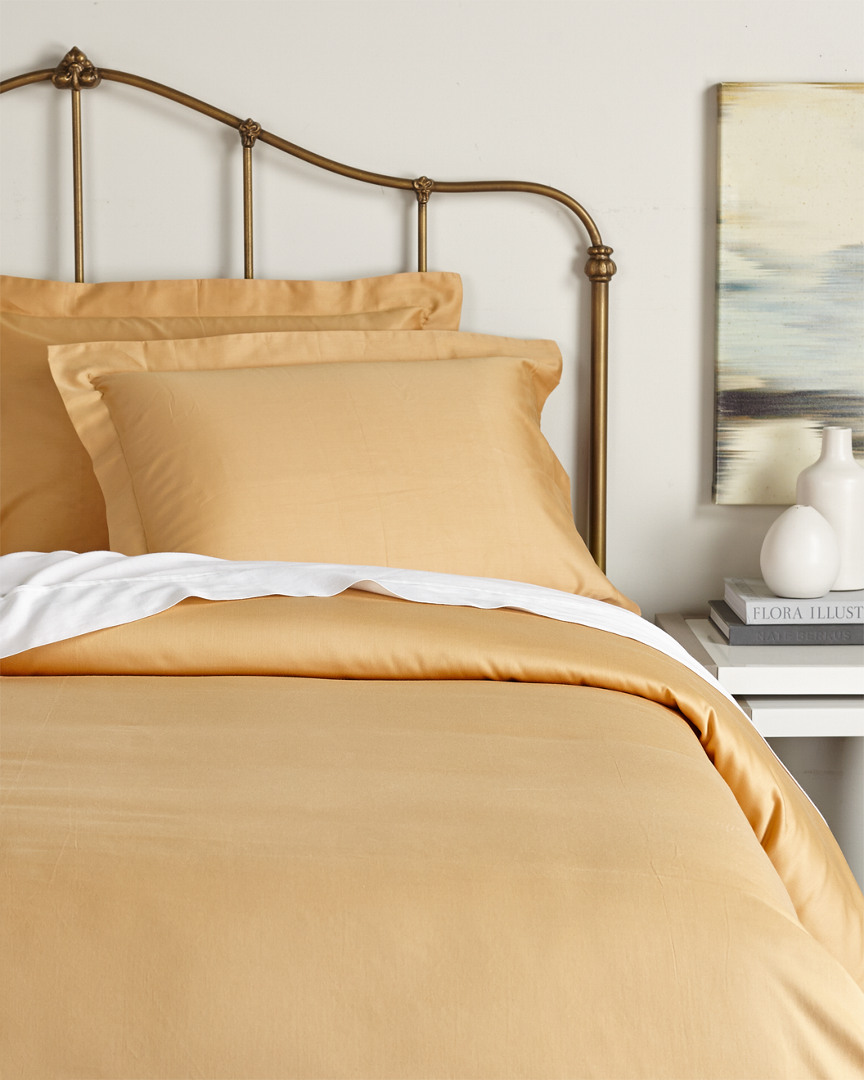 Superior 650 Thread Count Solid Duvet Cover Set