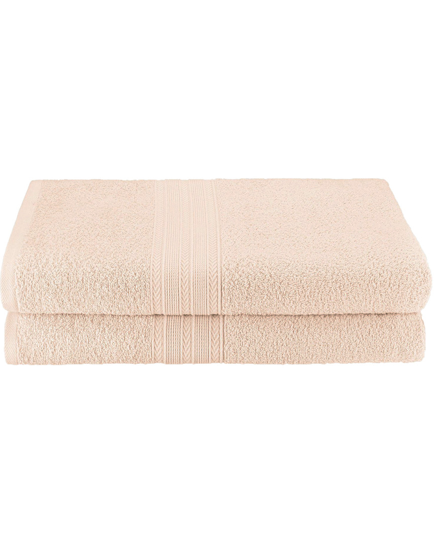 Superior Eco-friendly 2pc Solid Bath Sheet Towel Set