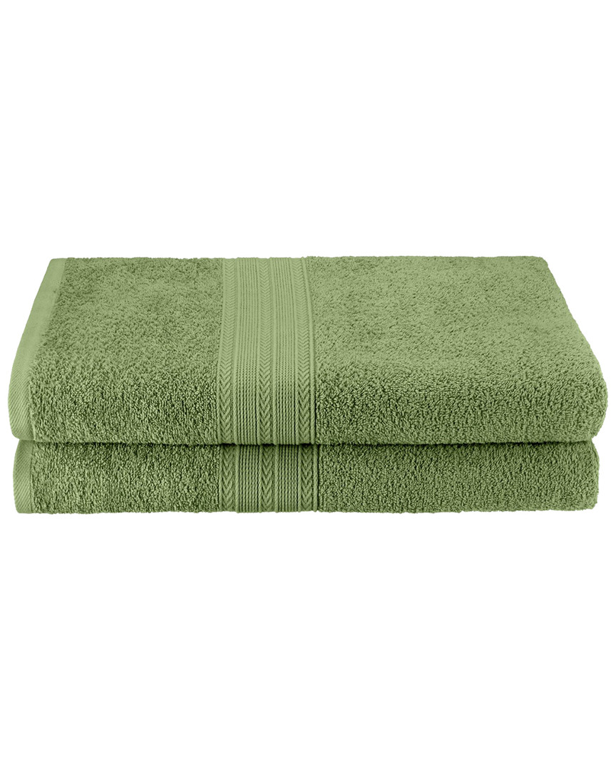 Superior Eco-friendly 2pc Solid Bath Sheet Towel Set