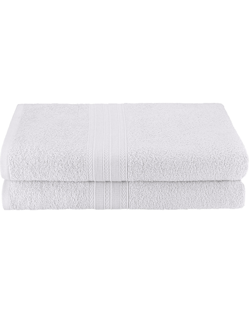 Superior Eco-friendly 2pc Solid Bath Sheet Towel Set