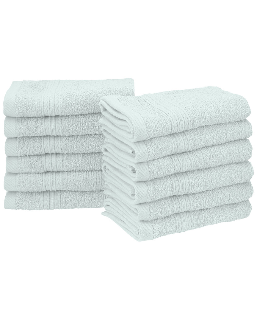 Superior Eco Friendly 12pc Face Cotton Towel Set