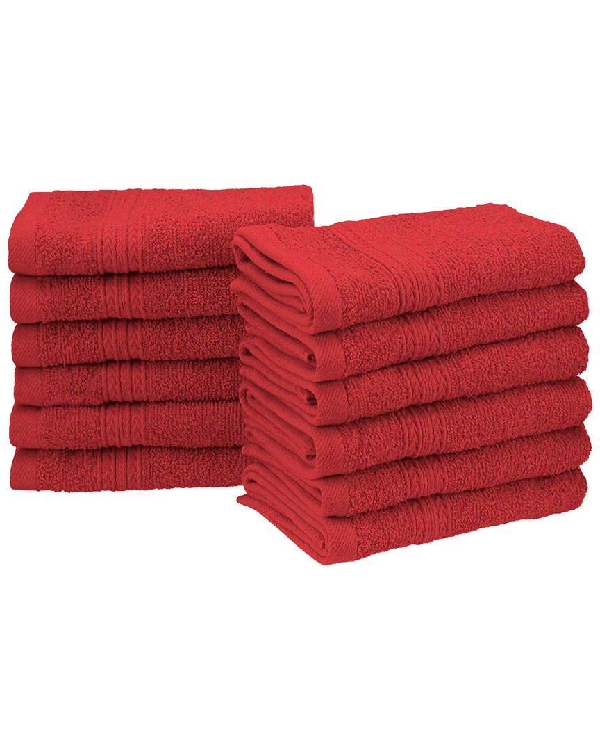 Superior Eco Friendly 12pc Face Cotton Towel Set