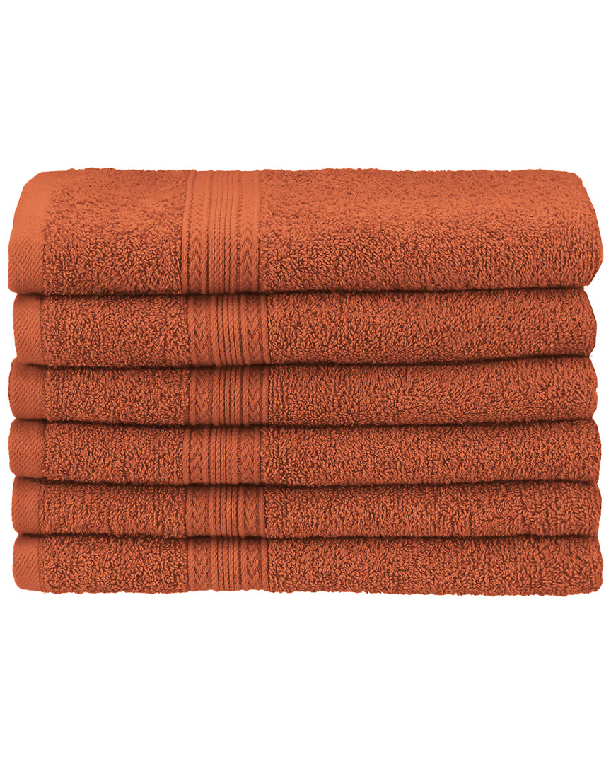 Superior Eco Friendly 6pc Hand Cotton Towel Set