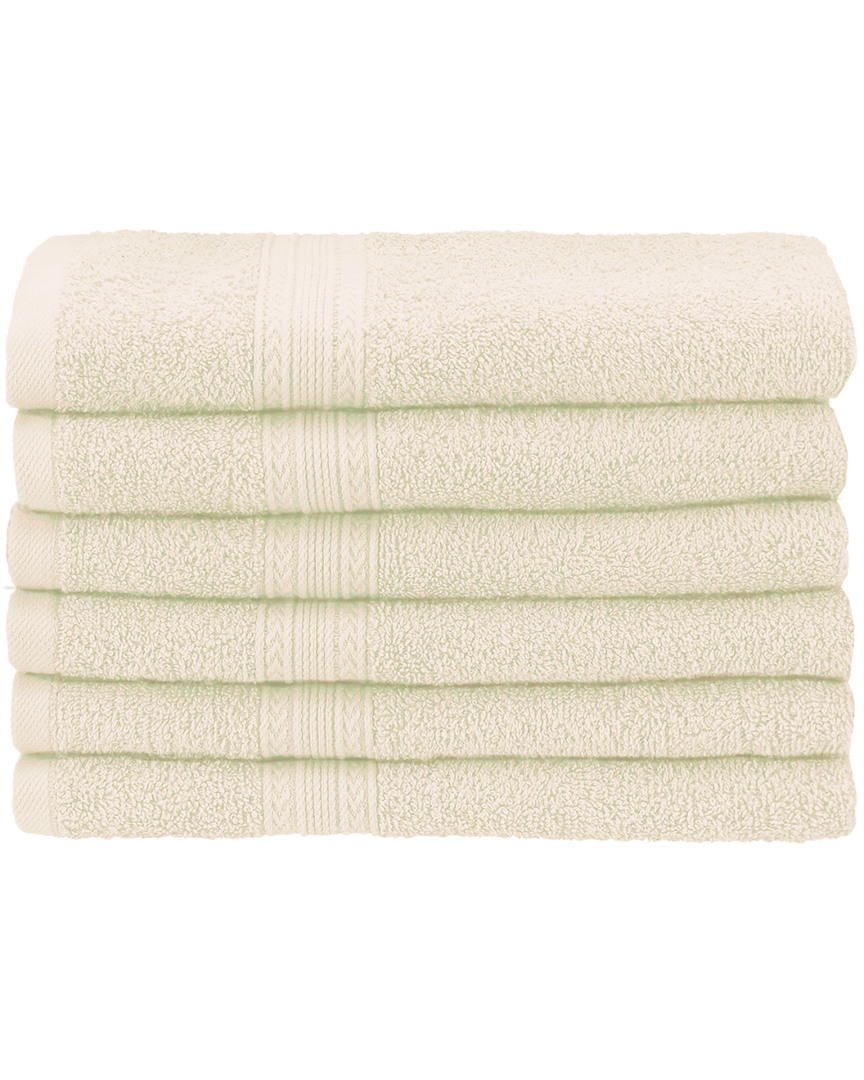 Superior Eco Friendly 6pc Hand Cotton Towel Set