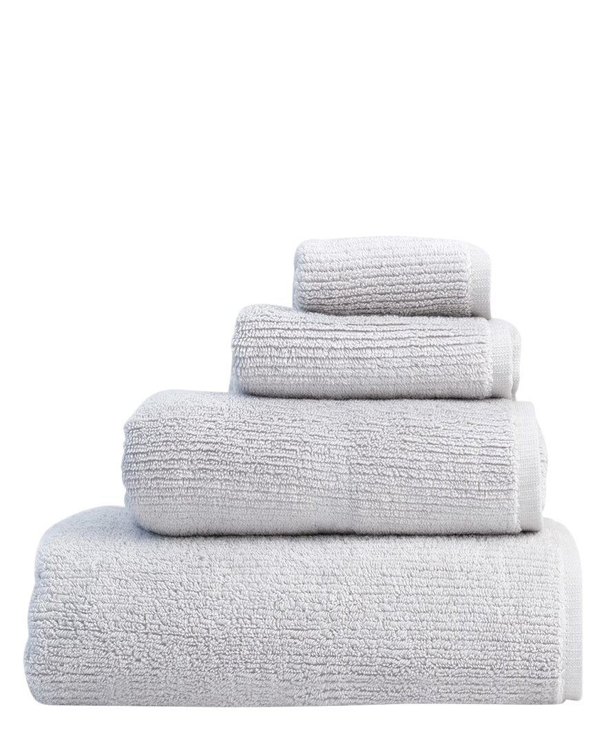 Teema Towels Set Of 8 Ribbed Bath Towels