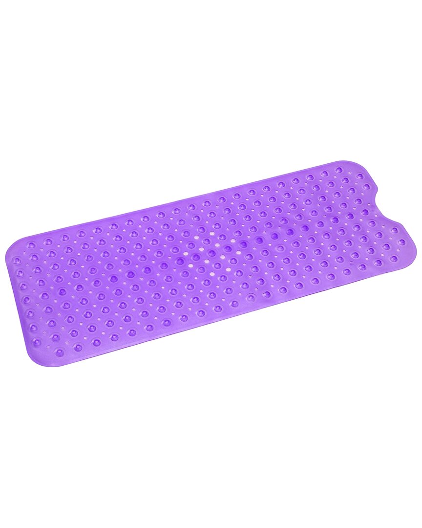 Fresh Fab Finds Anti-bacterial Non-slip Bathtub Mat In Purple