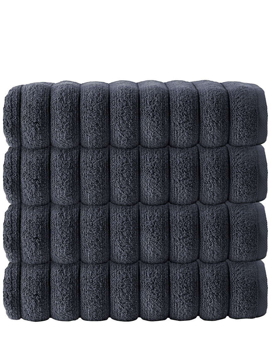 Enchante Home Set Of 4 Vague Bath Towels