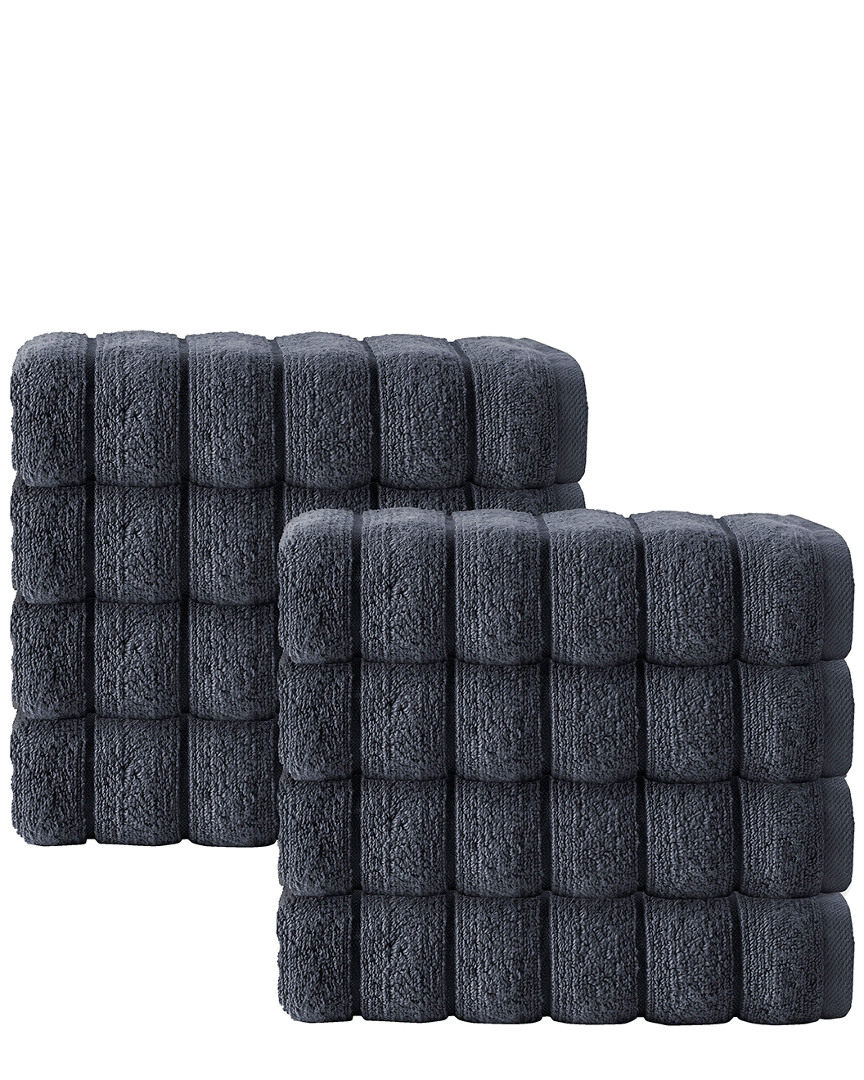 Enchante Home Set Of 8 Vague Hand Towels