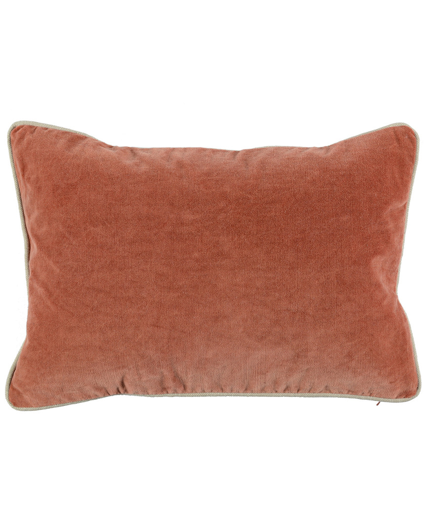 Kosas Home Harriet Velvet Rectangular Throw Pillow